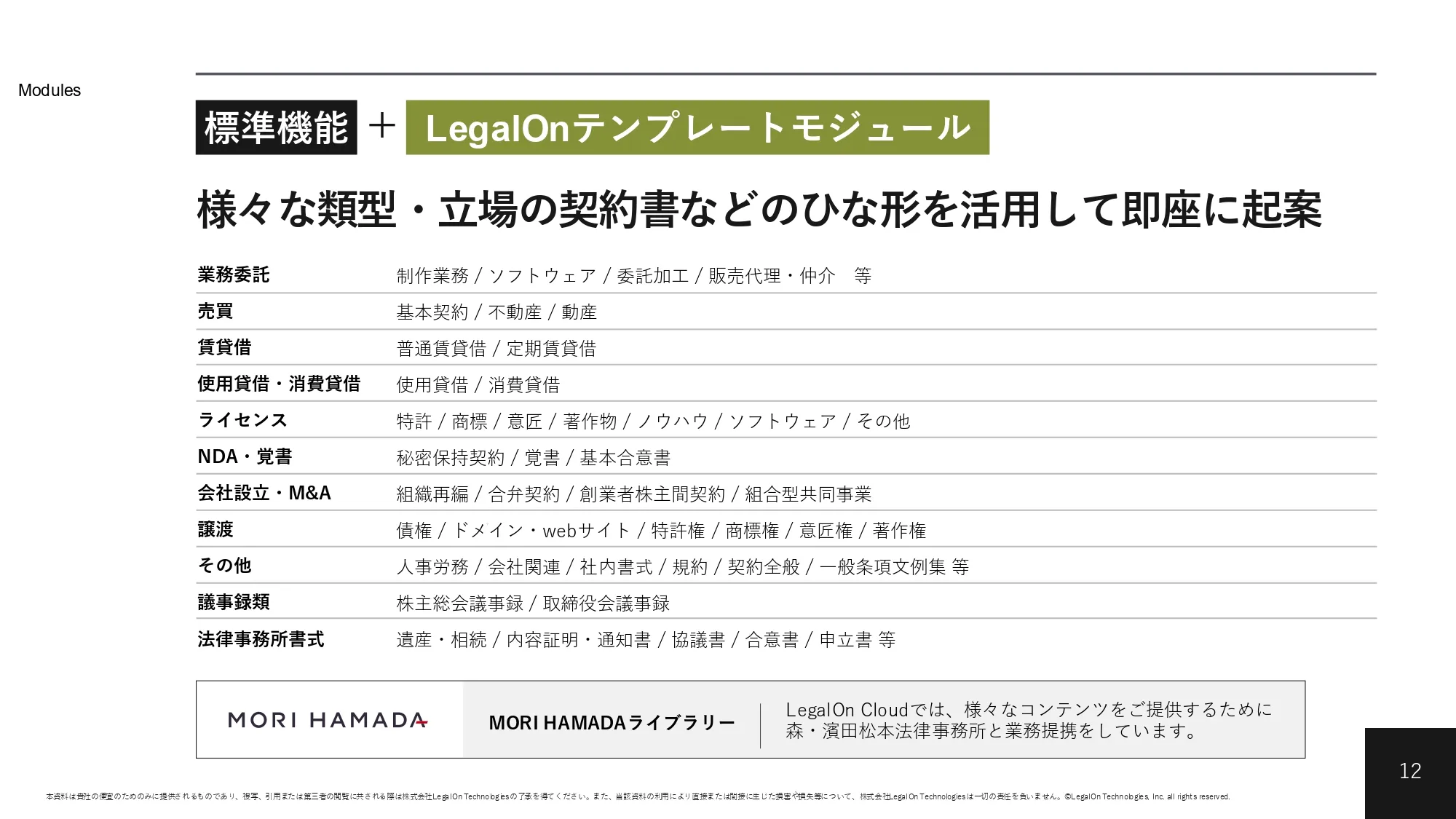 製品資料サンプル