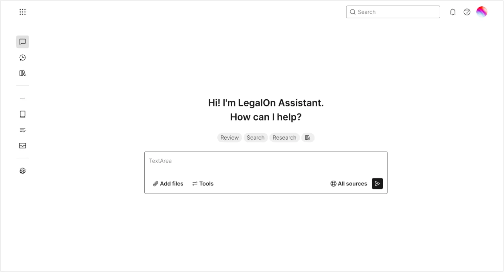 直感的なAIチャットインターフェース
